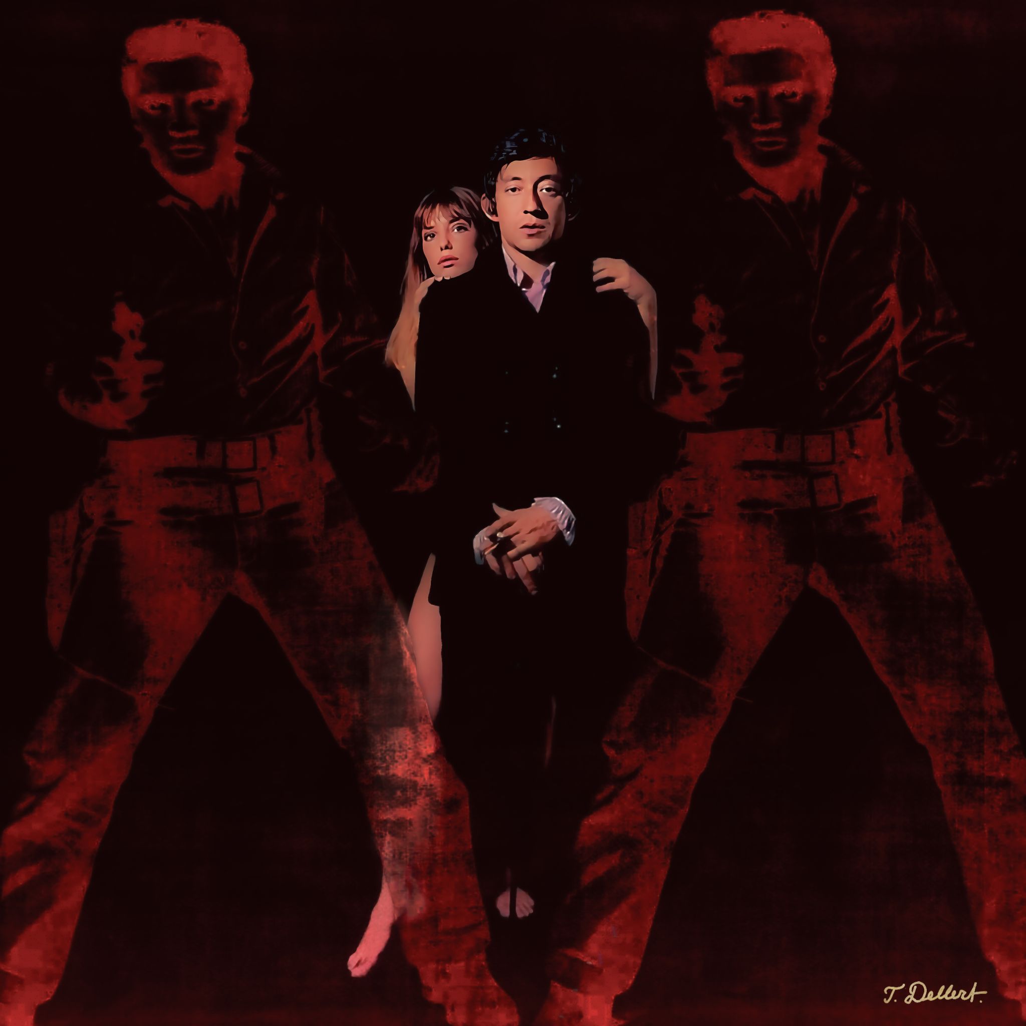 Warhol and Gainsbourg 2 